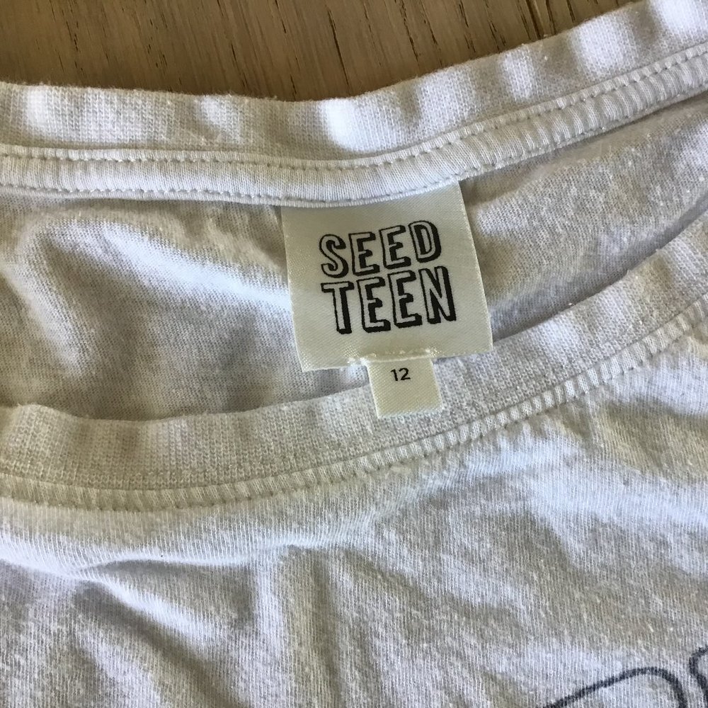 White California Gem T-Shirt Girls Size 12